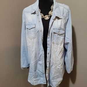 Denim Blouse